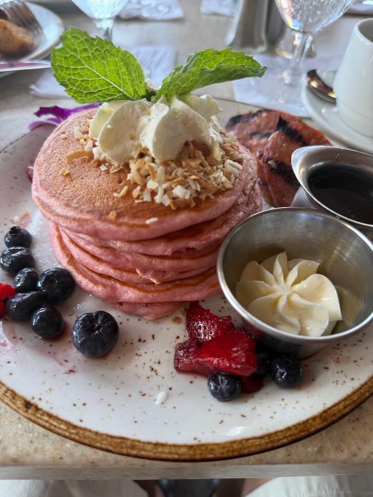 ピンクパレスパンケーキ