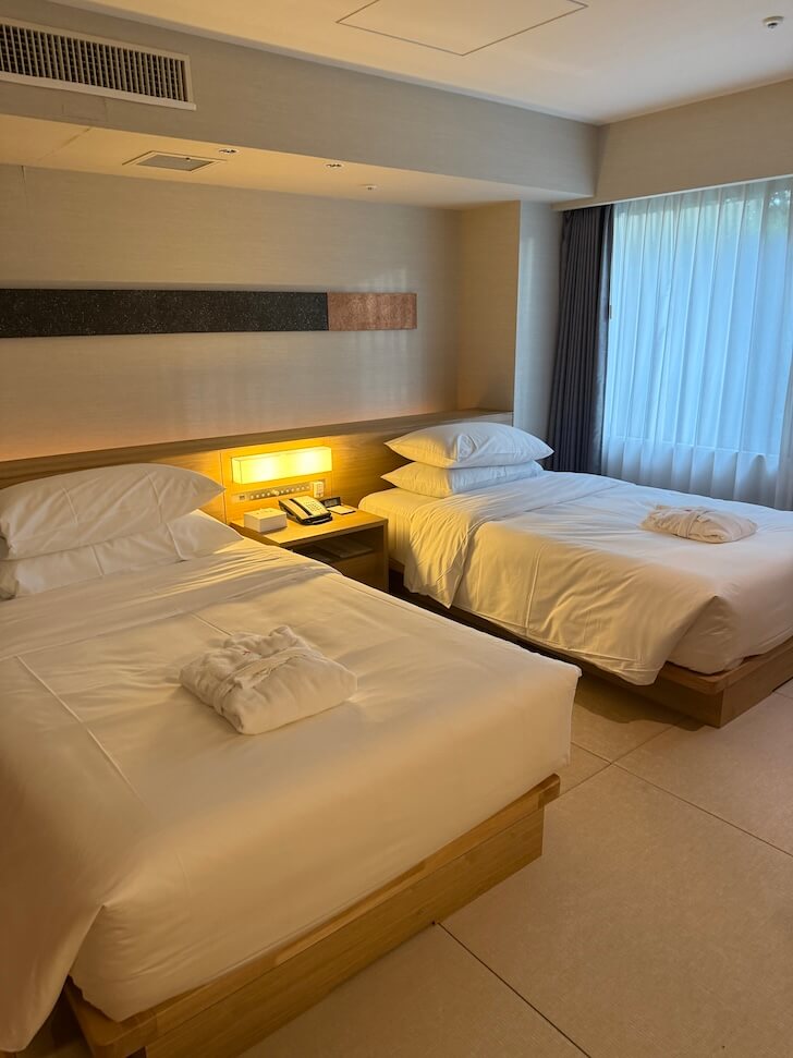 富士マリオットホテル山中湖　寝室