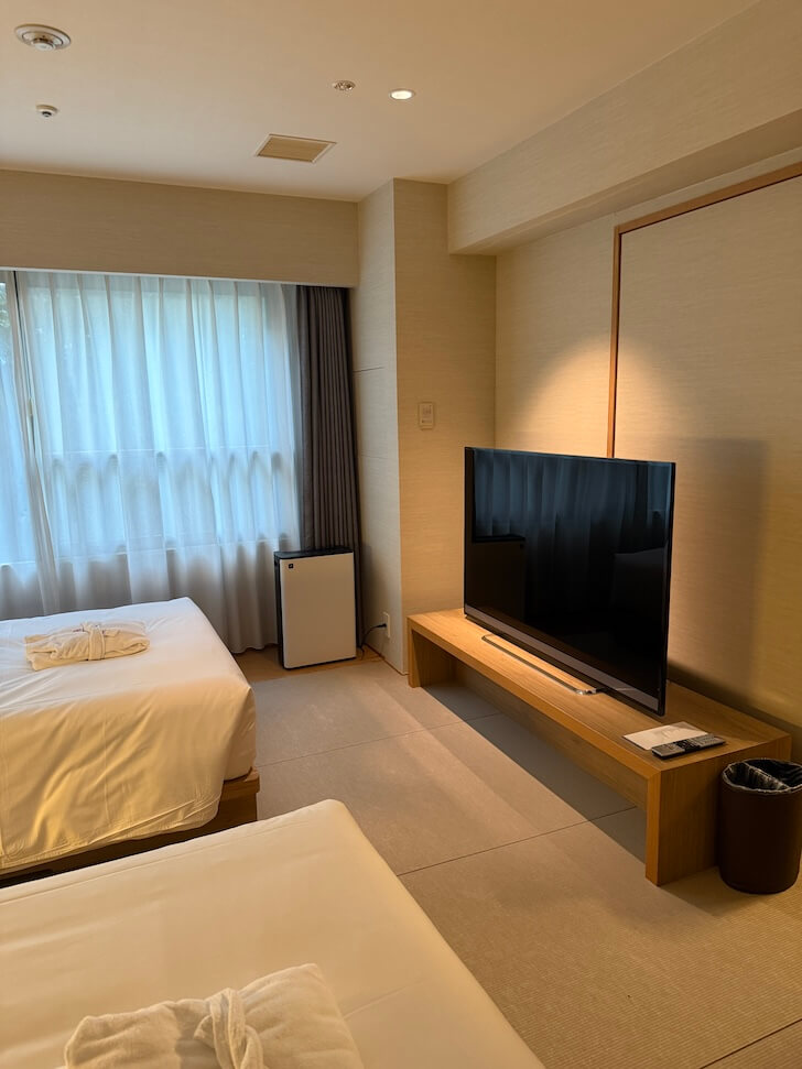 富士マリオットホテル山中湖　寝室